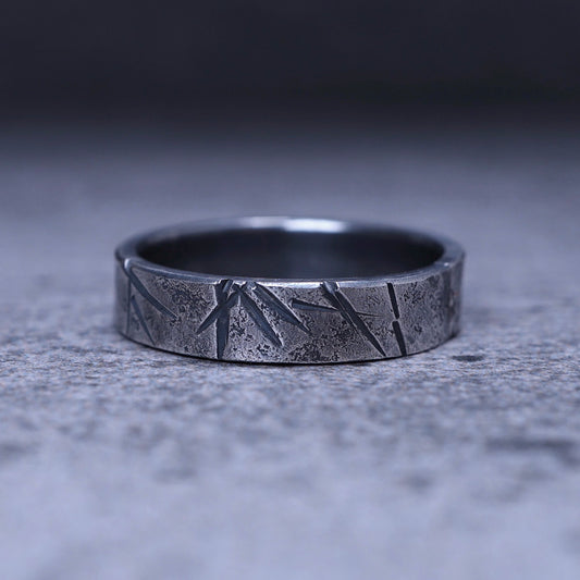 Zen Bamboo Ring — Rooted Calm