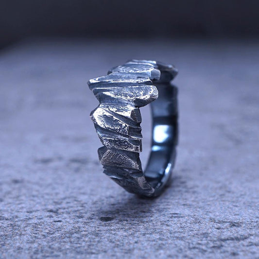 Guardian Crown Ring — Held Steady