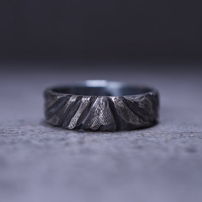 Dry Landscape Ring — Mountains from Stone & Sea
