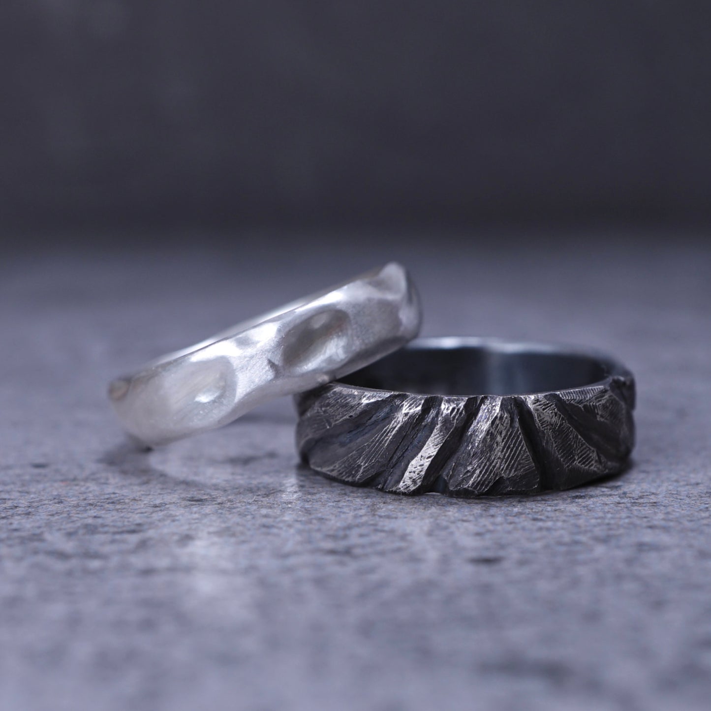 Dry Landscape Couple Rings — Shared Landscape