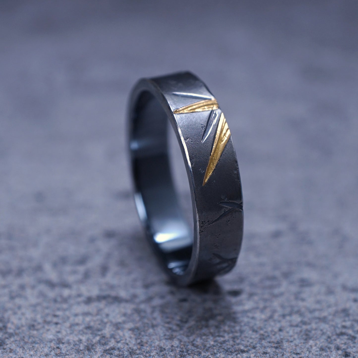 Zen Bamboo Ring — Rooted Calm