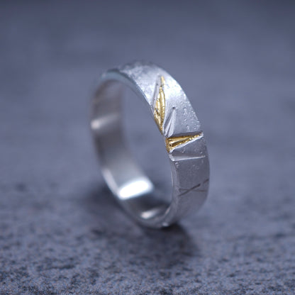 Zen Bamboo Ring — Rooted Calm