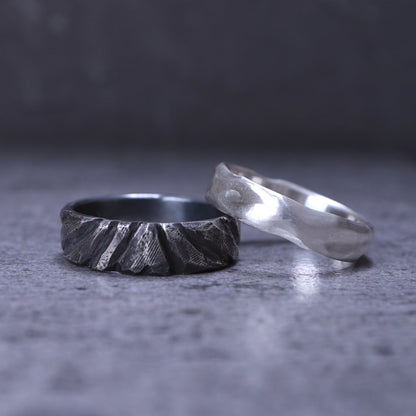 Dry Landscape Couple Rings — Shared Landscape