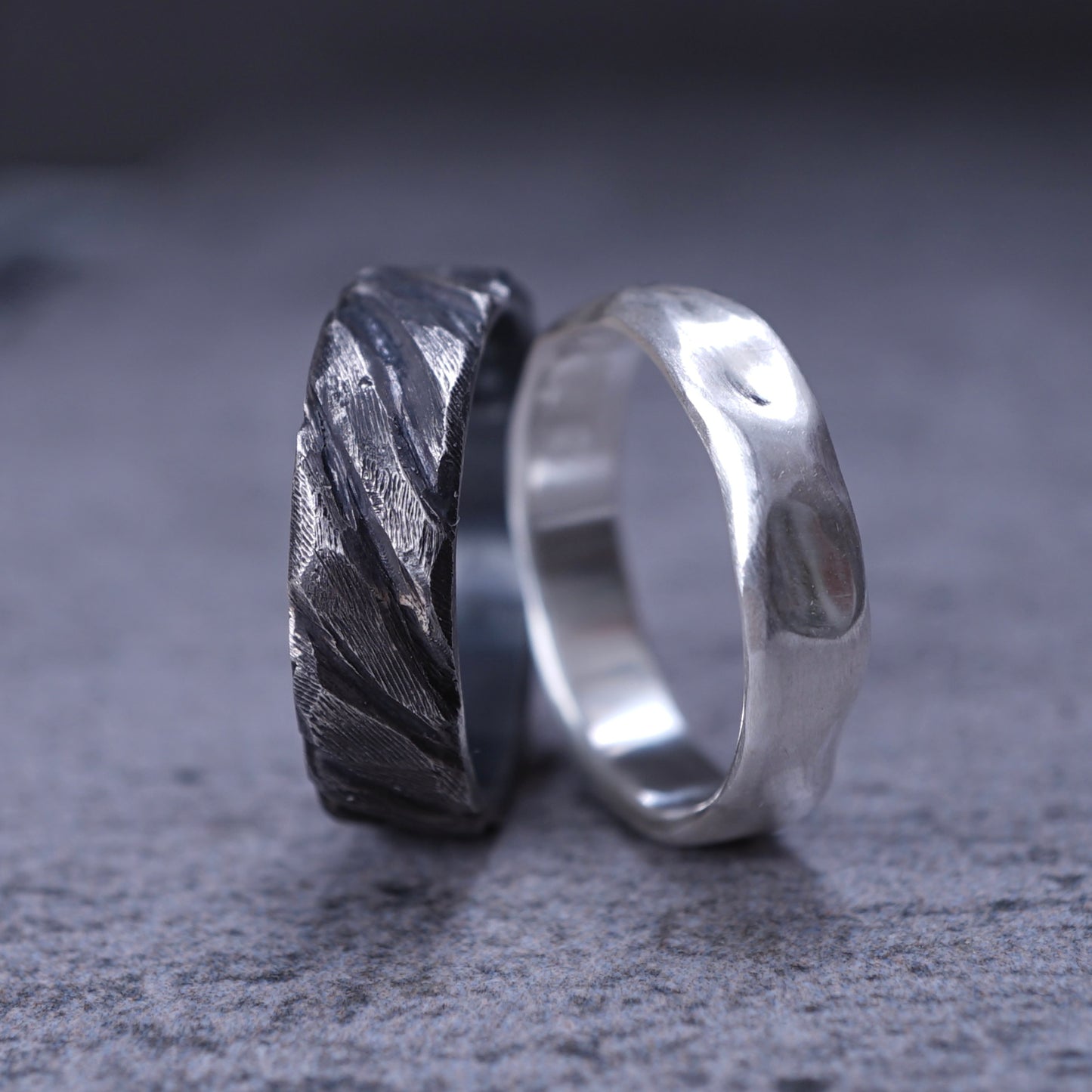 Dry Landscape Couple Rings — Shared Landscape