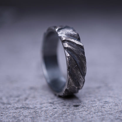 Dry Landscape Ring — Mountains from Stone & Sea