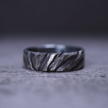 Dry Landscape Ring — Mountains from Stone & Sea