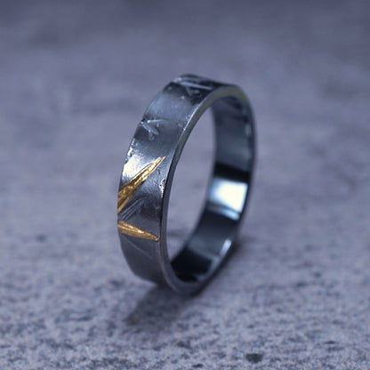 Zen Bamboo Ring — Rooted Calm