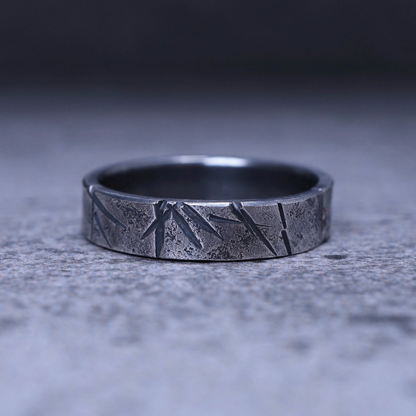 Zen Bamboo Ring — Rooted Calm