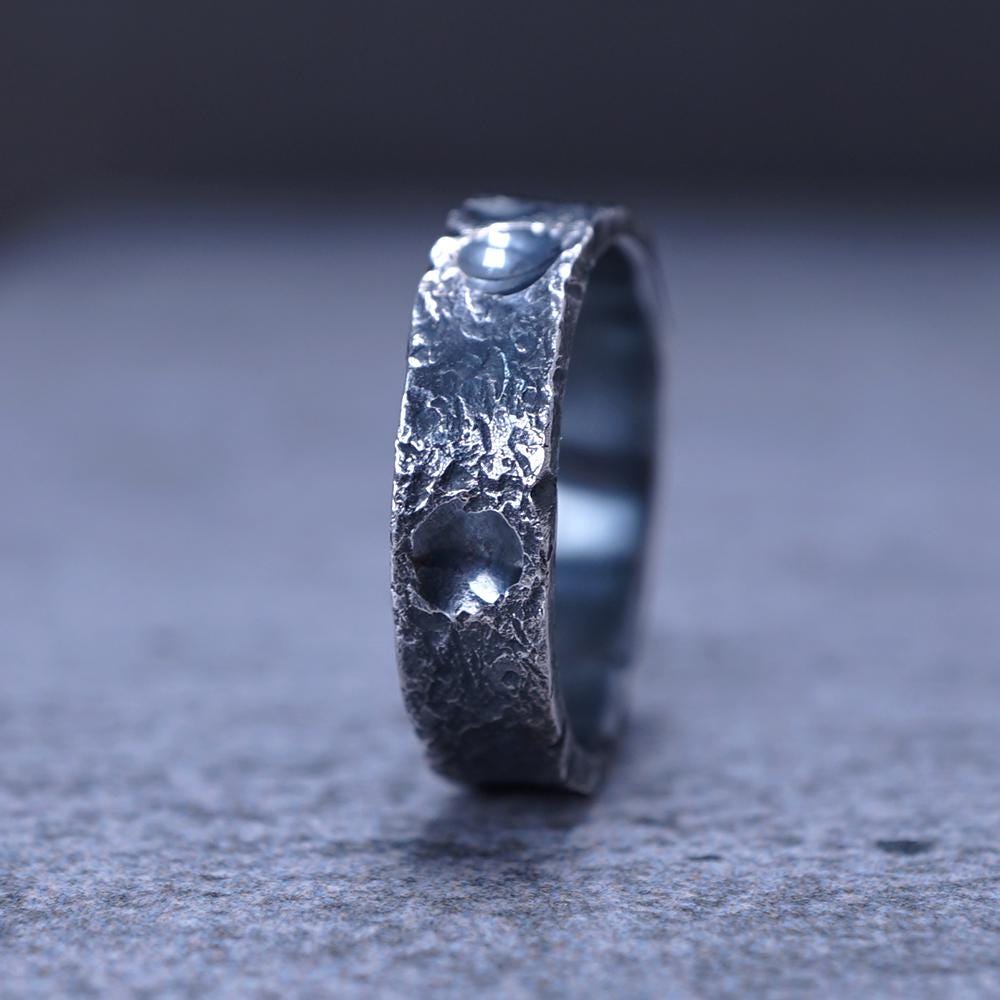 Moon Surface Ring — Lunar Terrain