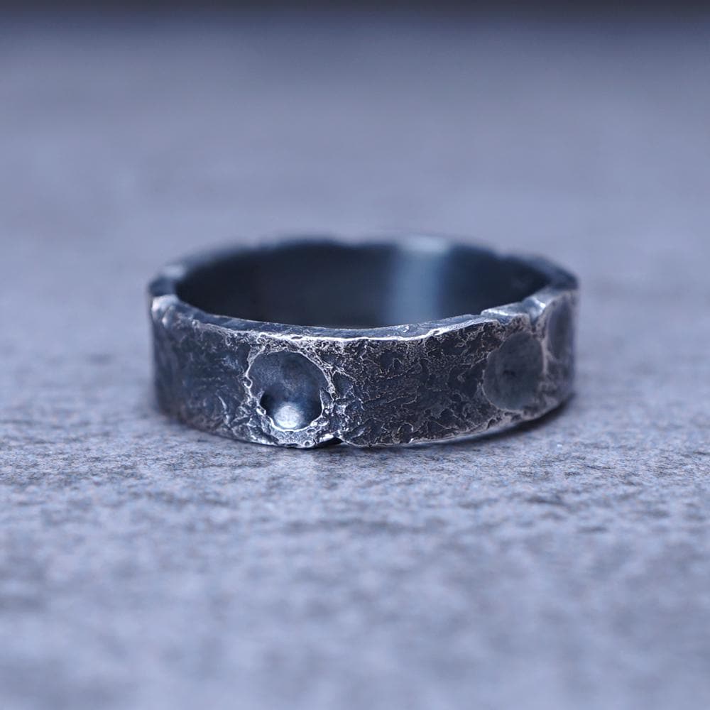Moon Surface Ring — Lunar Terrain