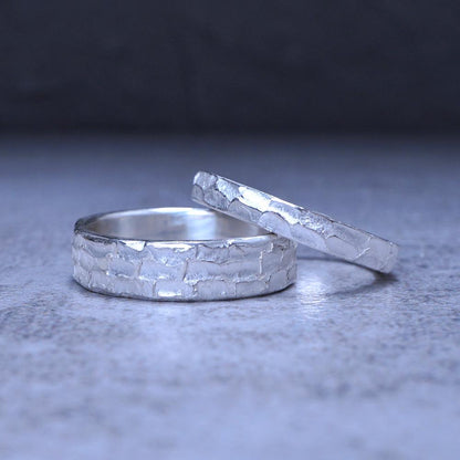 Impressionism Couple Rings — Light & texture