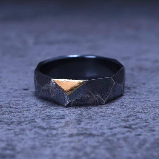 Celestial Facet Ring — Inner light