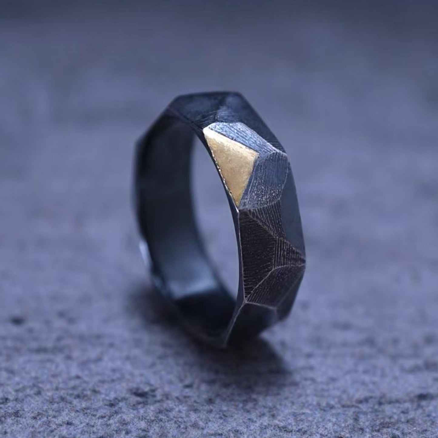 Celestial Facet Ring — Inner light