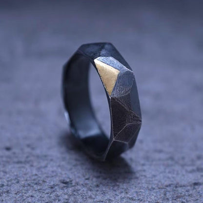 Celestial Facet Ring — Inner light