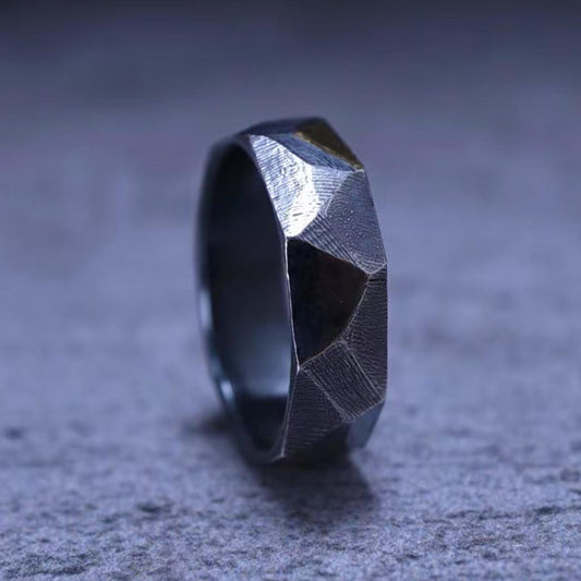 Celestial Facet Ring — Inner light