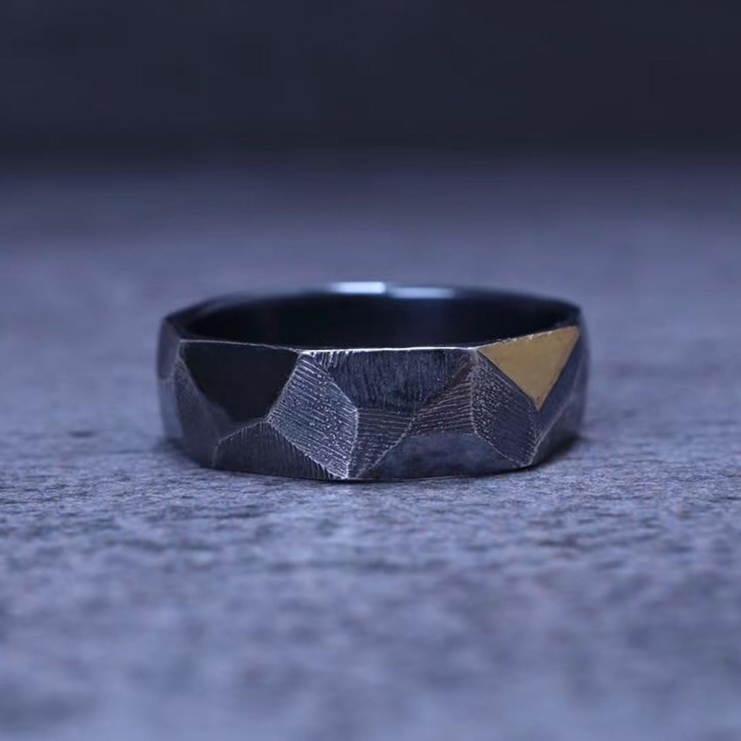 Celestial Facet Ring — Inner light