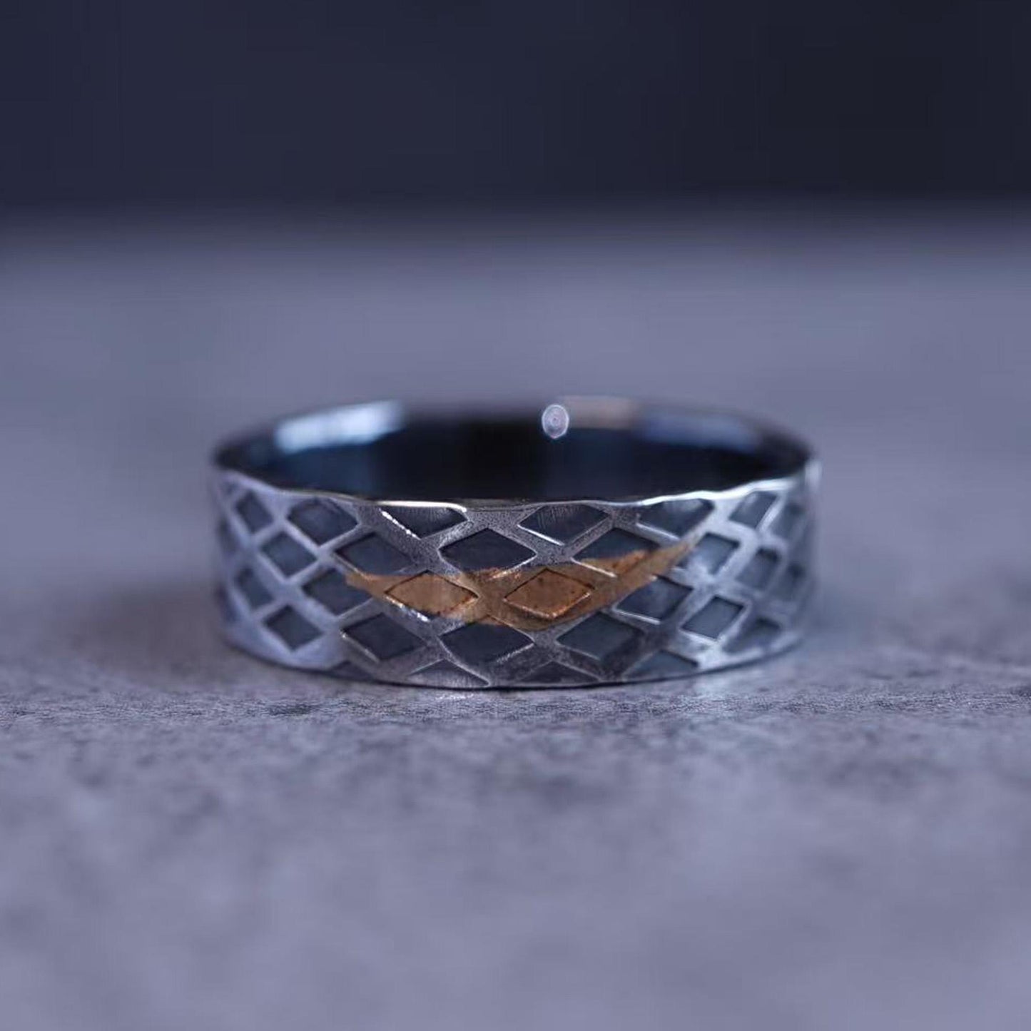 Rhombus Fuji Ring